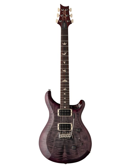 S2 CUSTOM 24 FADED GRAY BLACK PURPLE BURST