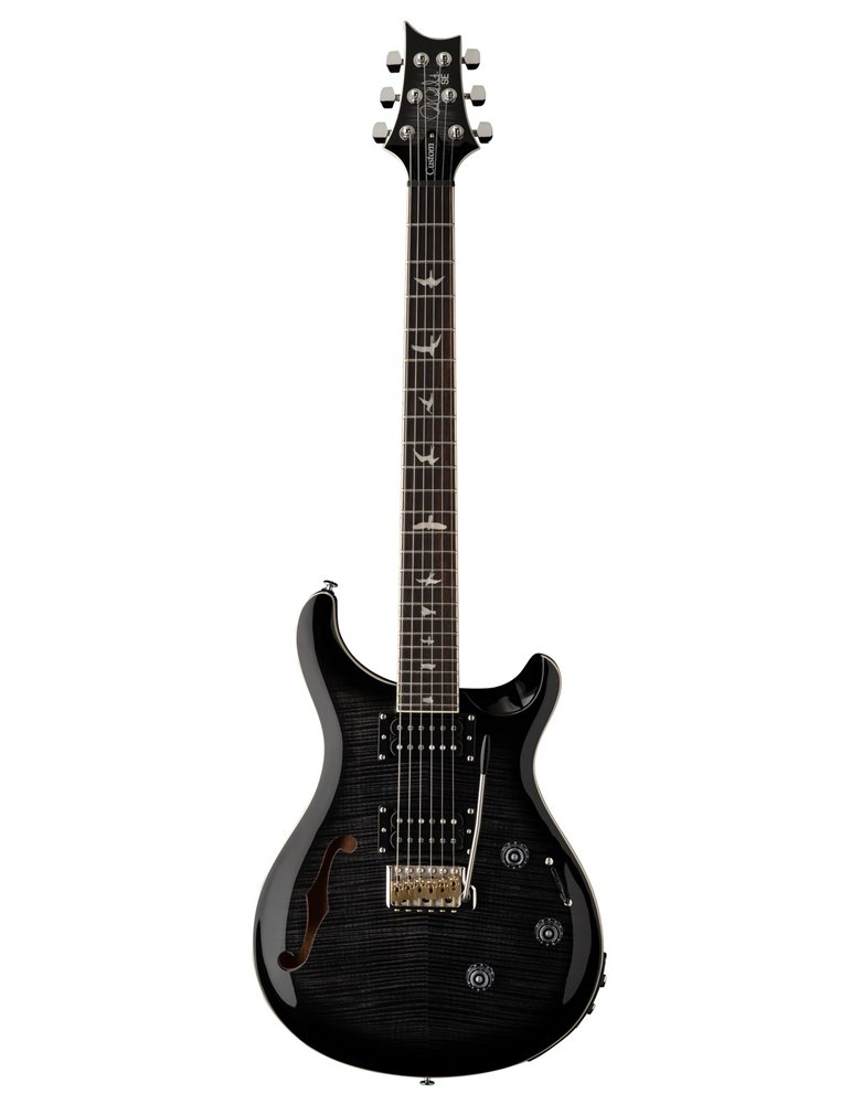 SE CUSTOM 24 SEMI-HOLLOW PIEZO CHARCOAL BURST