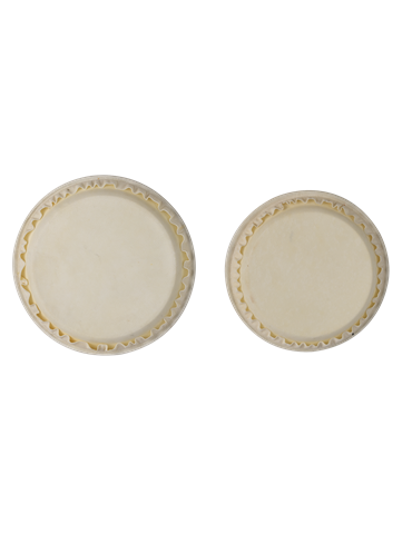 JUEGO DE PARCHES PARA BONGO JINBAO 6,5" x 7,5"