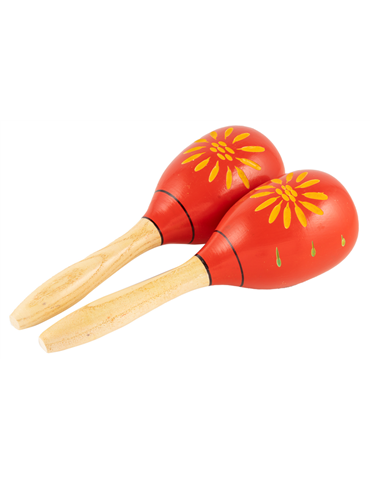 MARACAS JINBAO DE MADERA DE 9" M22 2