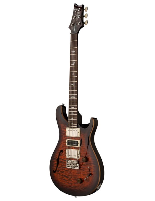 SE SPECIAL SEMI-HOLLOW ORANGE TIGER SMOKEBURST