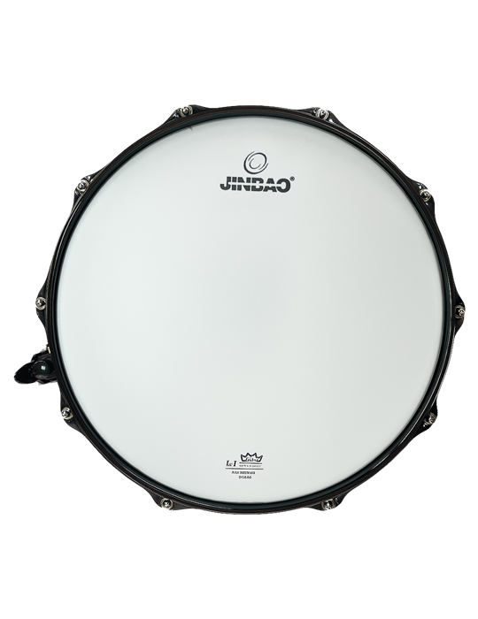 CAJA JINBAO 14" x 5.5" DE ACERO NIQUELADO NEGRO