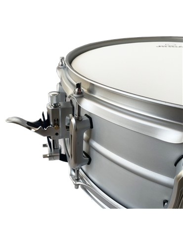 CAJA JINBAO 14" x 5.5" DE ACERO NIQUELADO PERLA