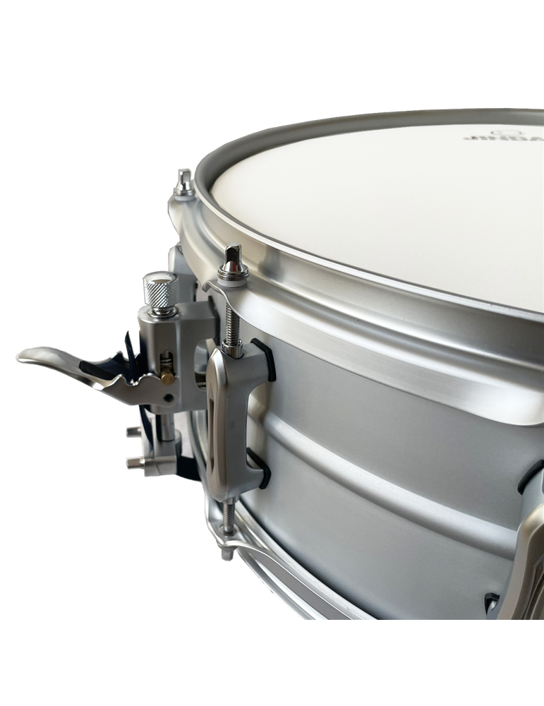 CAJA JINBAO 14" x 5.5" DE ACERO NIQUELADO PERLA