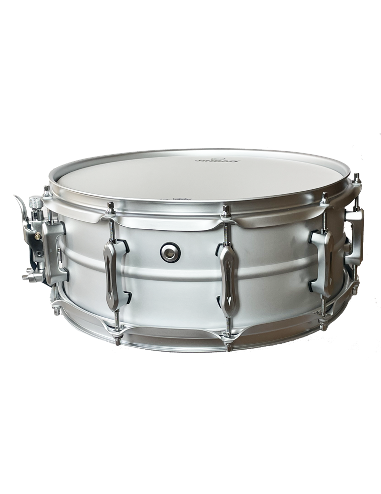 CAJA JINBAO 14" x 5.5" DE ACERO NIQUELADO PERLA