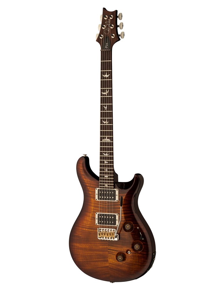 CUSTOM 24 PIEZO BLACK GOLD WRAPAROUND BURST