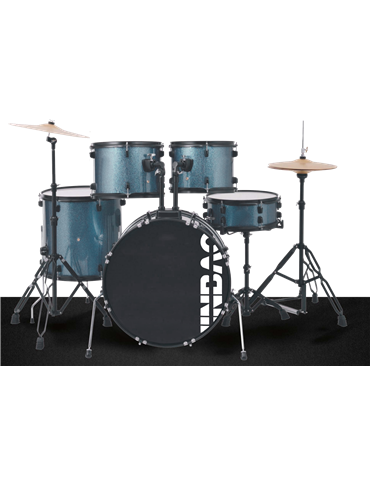 BATERÍA JINBAO BOMBO DE 22" AZUL