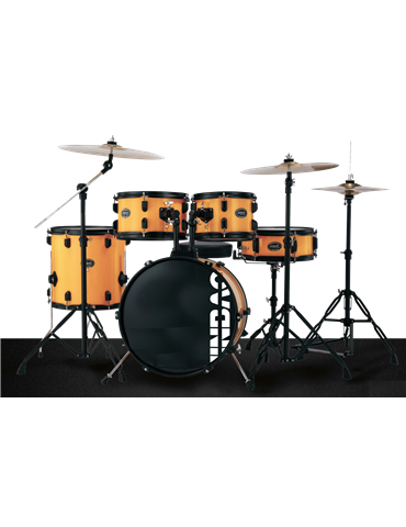 BATERÍA JINBAO BOMBO DE 18" AMARILLO