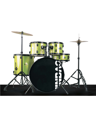 BATERÍA JINBAO BOMBO DE 22" VERDE