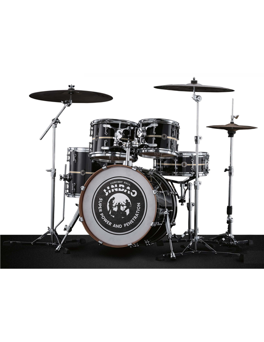 BATERÍA JINBAO FAN WU HEI BOMBO 20" NEGRO BRILLO