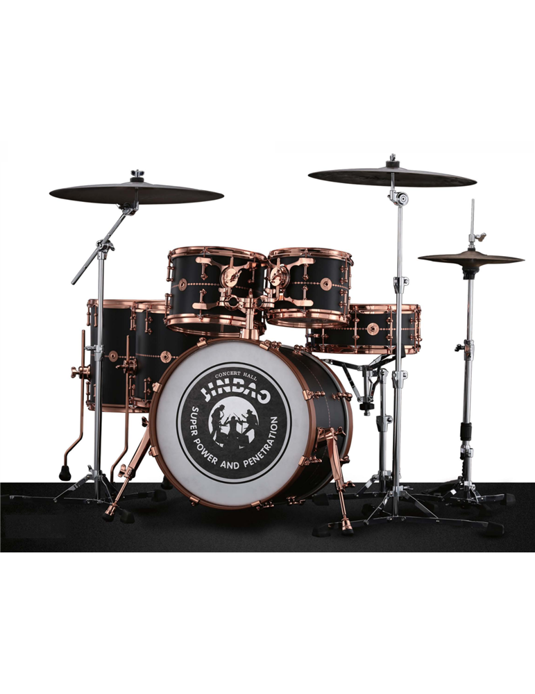 BATERÍA JINBAO FAN WU HEI BOMBO 20" NEGRO MATE