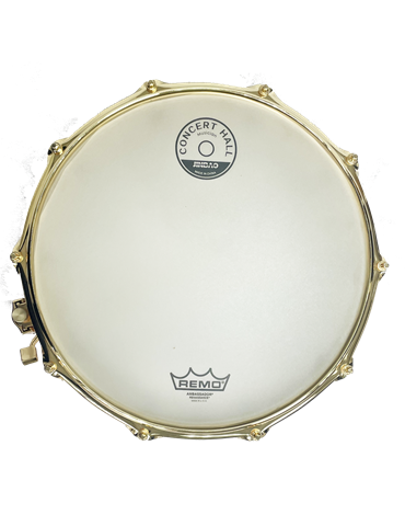 CAJA JINBAO 14" x 6" POP MADERA BLANCO LACADO/DORADO 2