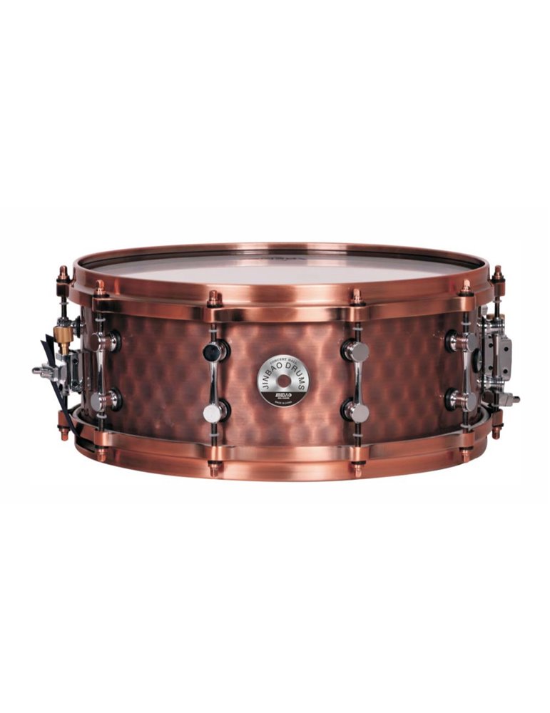 CAJA JINBAO 14" x 6.5" LATÓN MARTILLEADO