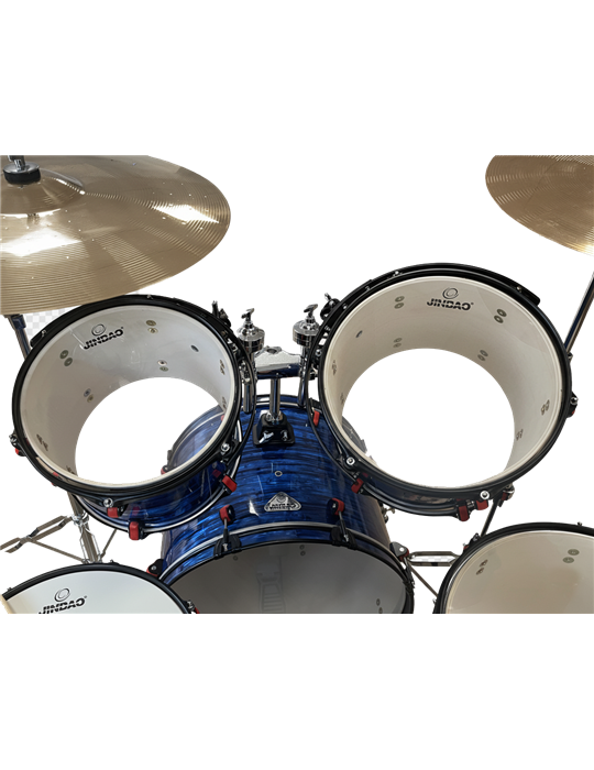 BATERÍA JINBAO BOMBO 22" AZUL
