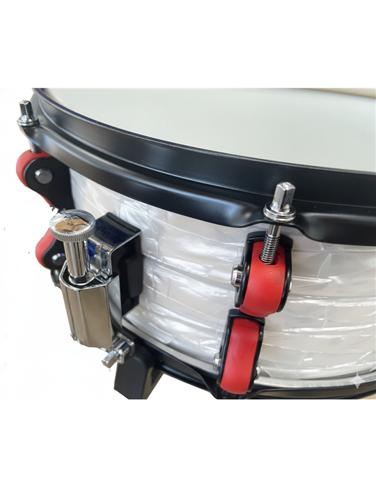 BATERÍA JINBAO BOMBO 22" BLANCO