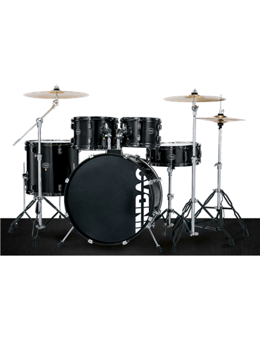 BATERÍA JINBAO BOMBO DE 20" NEGRO METALIZADO