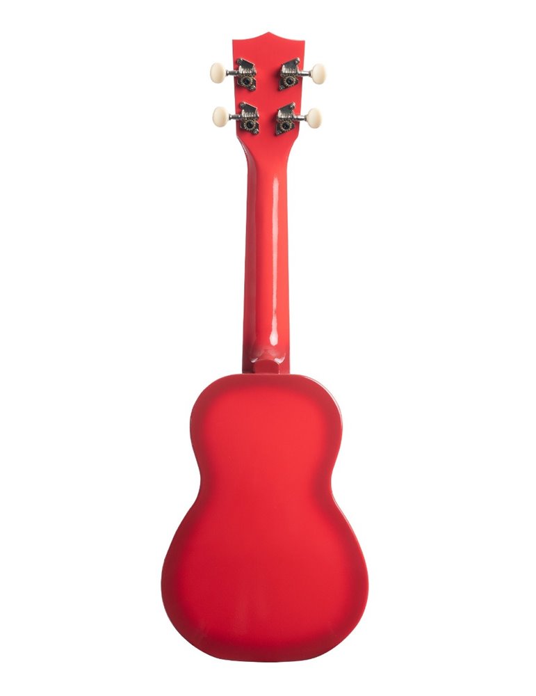 UKELELE SOPRANO MAKALA ROJO SOMBREADO SERIE DELFÍN