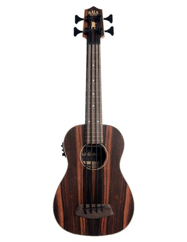 UKELELE KALA U-BASS ELECTRIFICADO ÉBANO SATINADO