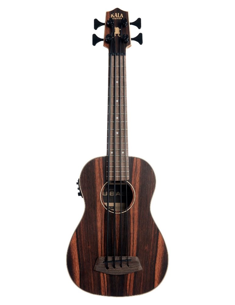 UKELELE KALA U-BASS ELECTRIFICADO ÉBANO SATINADO