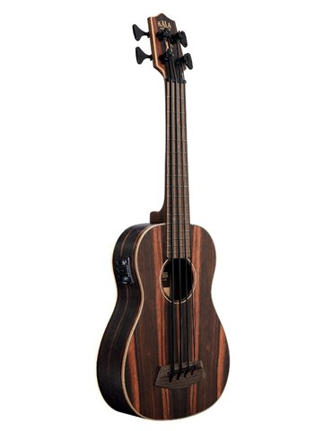 UKELELE KALA U-BASS ELECTRIFICADO ÉBANO SATINADO 2