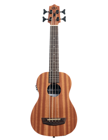 UKELELE KALA U-BASS ELECTRIFICADO WANDERER CAOBA SATINADO