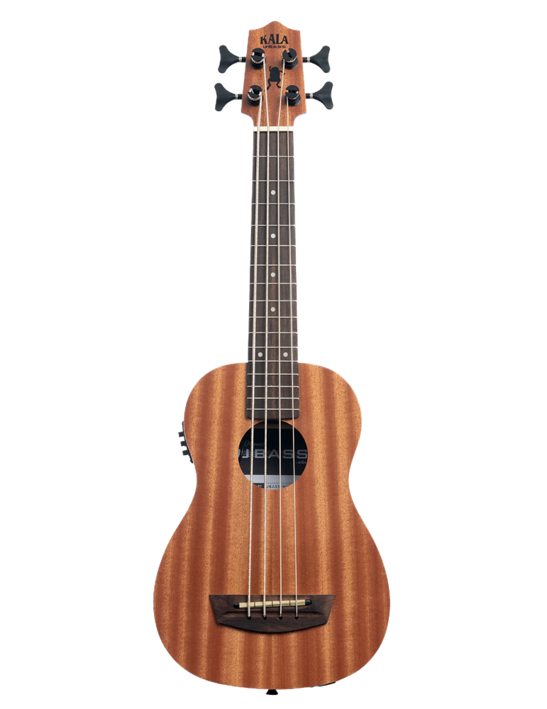 UKELELE KALA U-BASS ELECTRIFICADO WANDERER CAOBA SATINADO