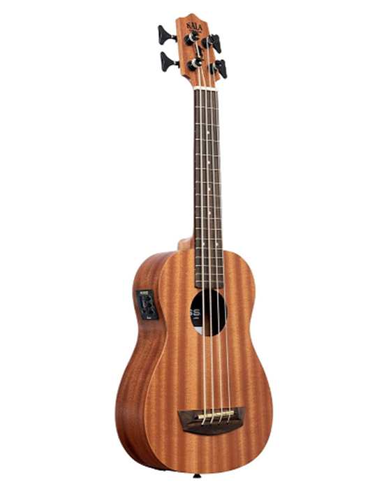 UKELELE KALA U-BASS ELECTRIFICADO WANDERER CAOBA SATINADO