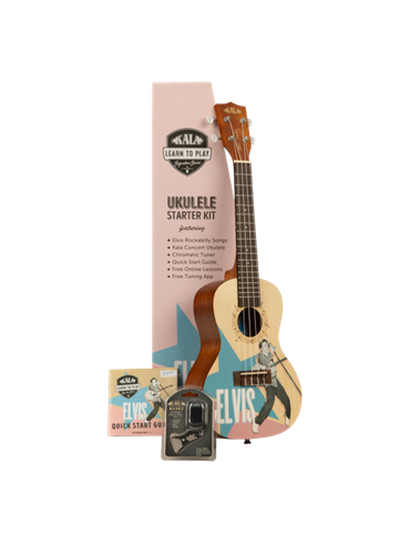 PACK UKELELE CONCIERTO ELVIS ROCKABILLY