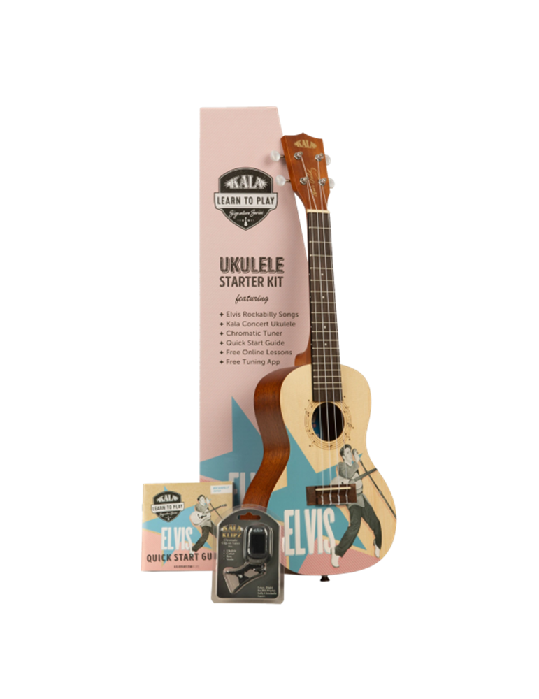 PACK UKELELE CONCIERTO ELVIS ROCKABILLY