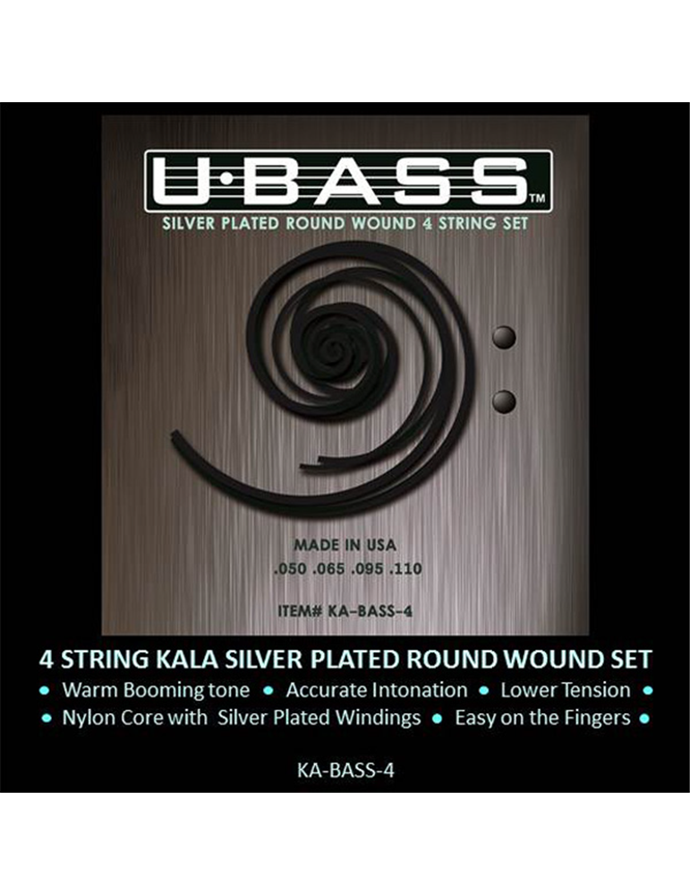 JUEGO DE CUERDAS KALA U-BASS METAL 050/110