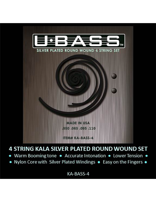 JUEGO DE CUERDAS KALA U-BASS METAL 050/110