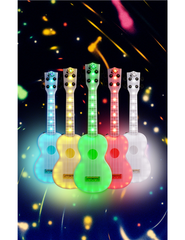 UKELELE SOPRANO LED 10 COLORS 2