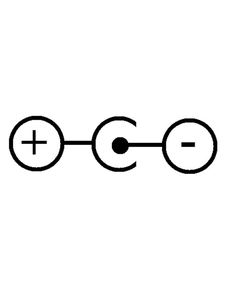 ALIMENTADOR DE CORRIENTE DE POLARIDAD INVERSA DC9V2A