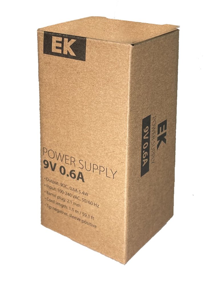 ALIMENTADOR DE CORRIENTE DE POLARIDAD INVERSA DC9V2A