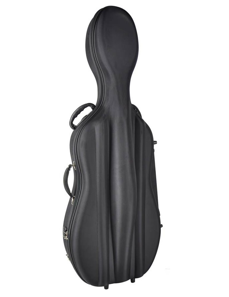 Estuche chelo 4/4 Leonardo espuma negro