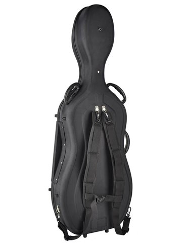 Estuche chelo 4/4 Leonardo espuma negro 2
