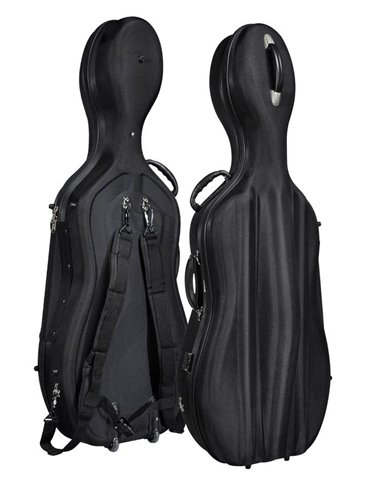 Estuche chelo 4/4 Leonardo espuma 53kg negro