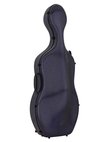 Estuche chelo 4/4 Leonardo PVC sándwich 45kg azul