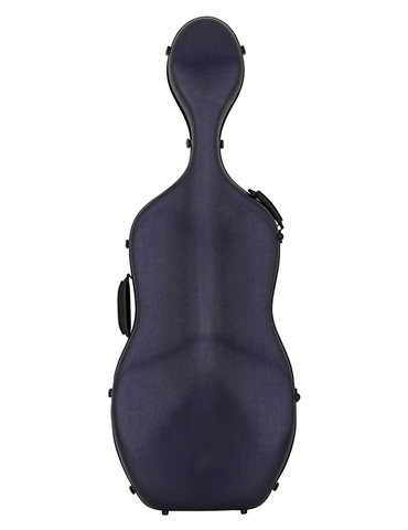 Estuche chelo 4/4 Leonardo PVC sándwich 45kg azul 2