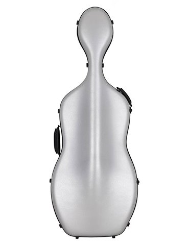 Estuche chelo 4/4 Leonardo PVC sándwich 45kg plata 2