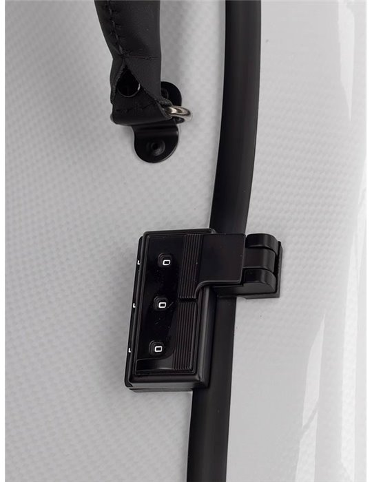 Estuche chelo 4/4 Leonardo carbono 38kg blanco