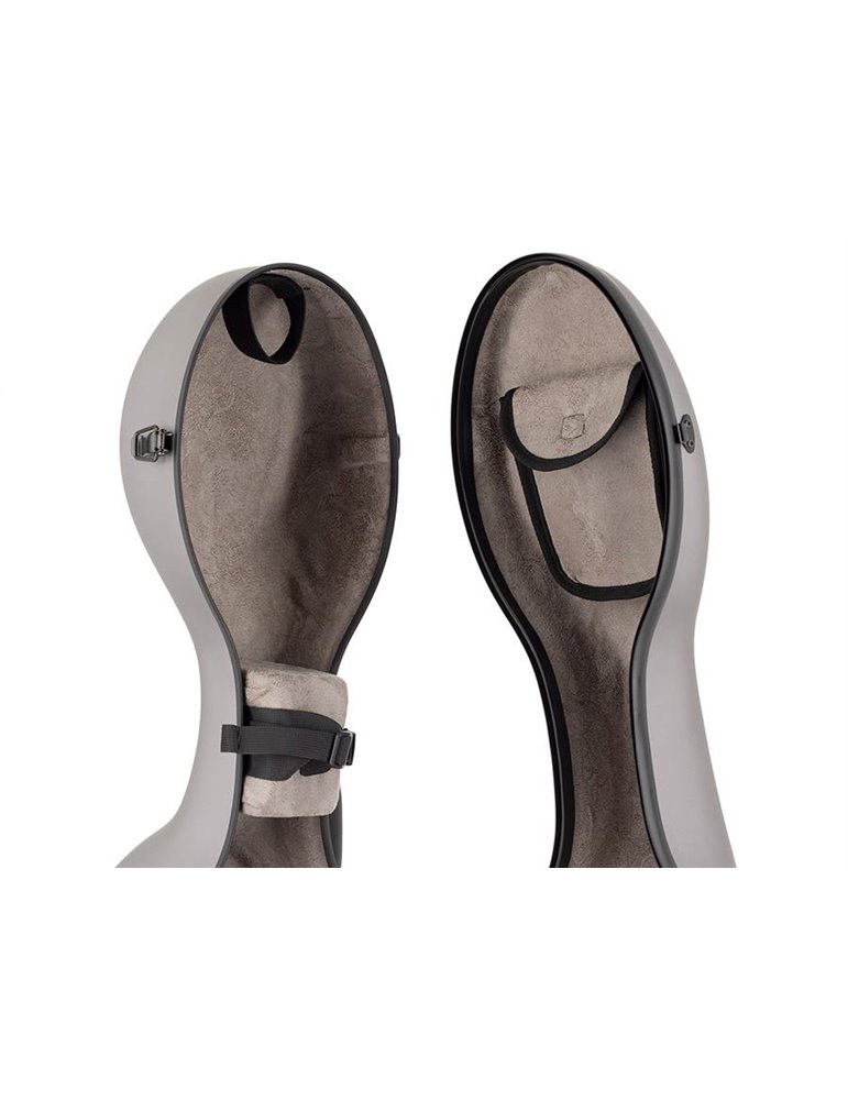 Estuche chelo 4/4 Leonardo carbono 38kg blanco