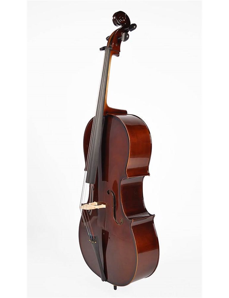 Chelo 4/4 Leonardo macizo abeto/arce/ebano