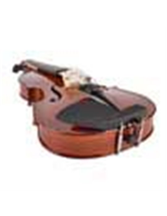 Violín 1/4 Leonardo macizo abeto/arce/diap.Teñido