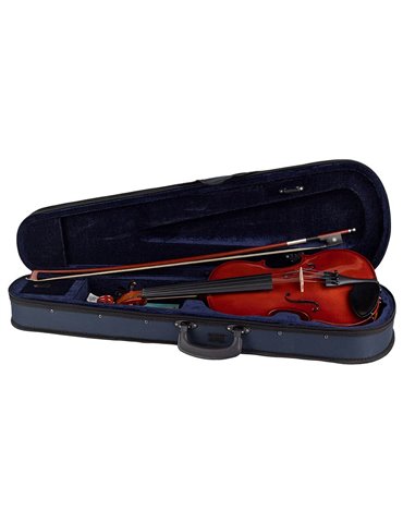 Violín 1/2 Leonardo macizo abeto/arce/ebano