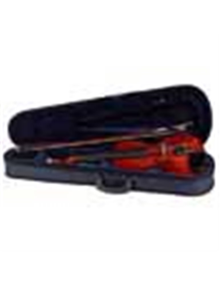 Violín 1/4 Leonardo macizo abeto/arce/ebano