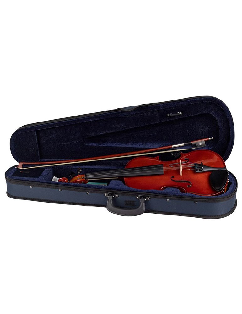 Violín 4/4 Leonardo macizo abeto/arce/ebano