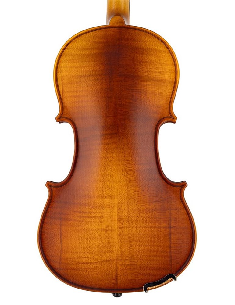 Violín 3/4 Leonardo macizo abeto/arce fl/ebano