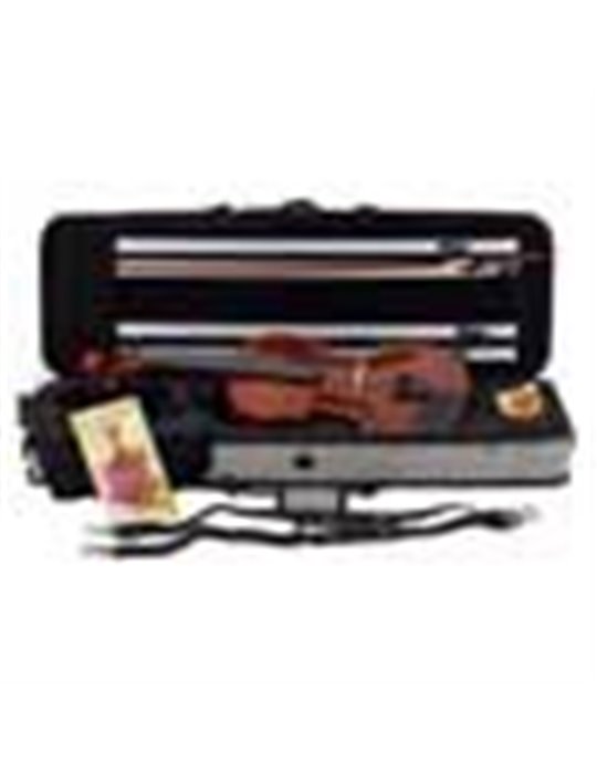 Violín 1/2 Leonardo macizo arce/arce fl/ébano