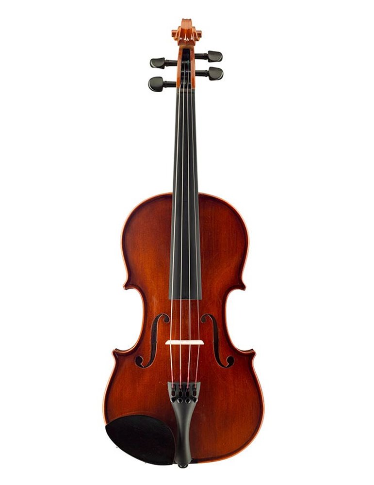 Violín 4/4 Leonardo macizo arce/arce fl/ébano